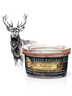 Via Delicia Jelenia paštéta s brusnicami 130g