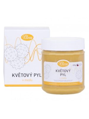 Pleva Kvetový peľ v mede 250g